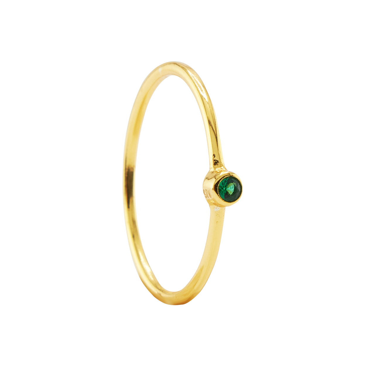 Solitaire Bezel Ring