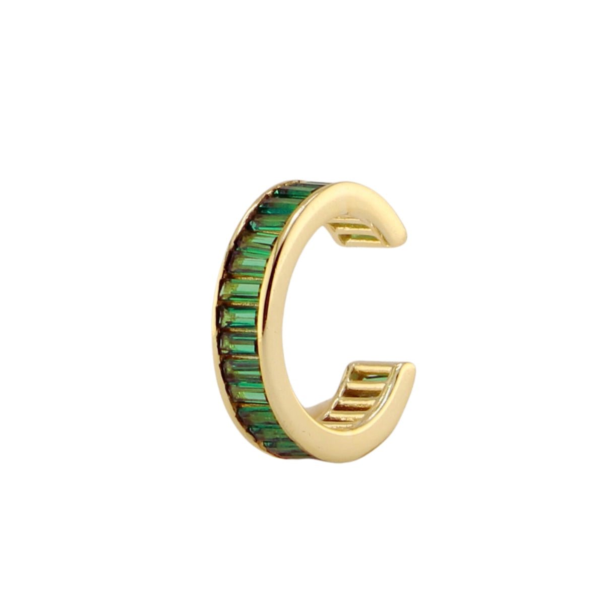 Emerald Ear Cuff