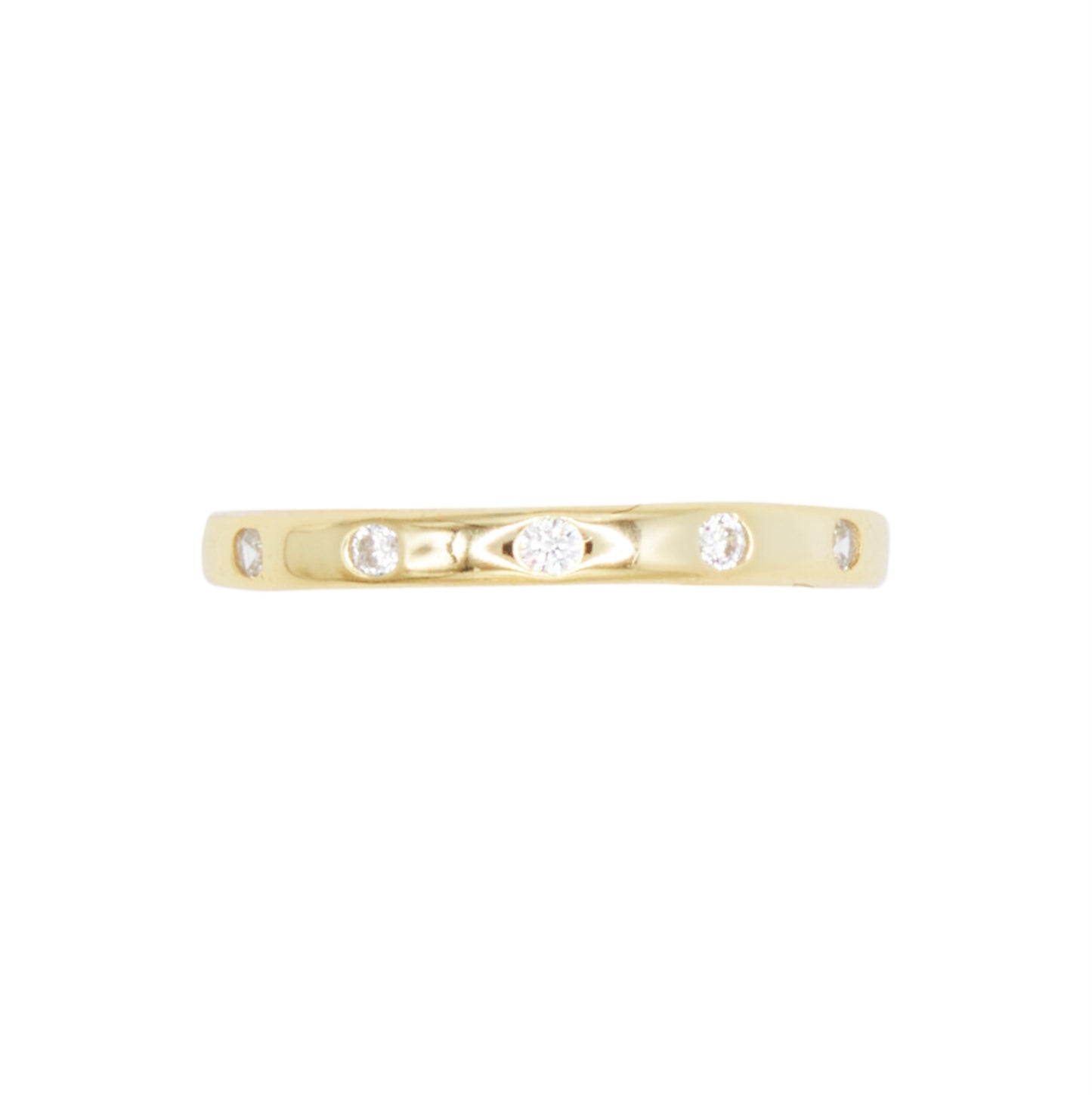 Stackable Eternity diamond Ring