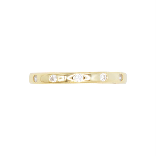 Stackable Eternity diamond   Ring