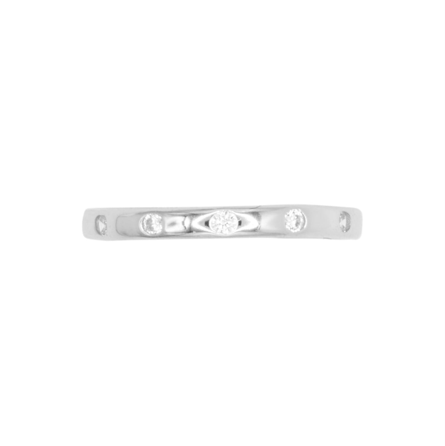 Stackable Eternity diamond Ring
