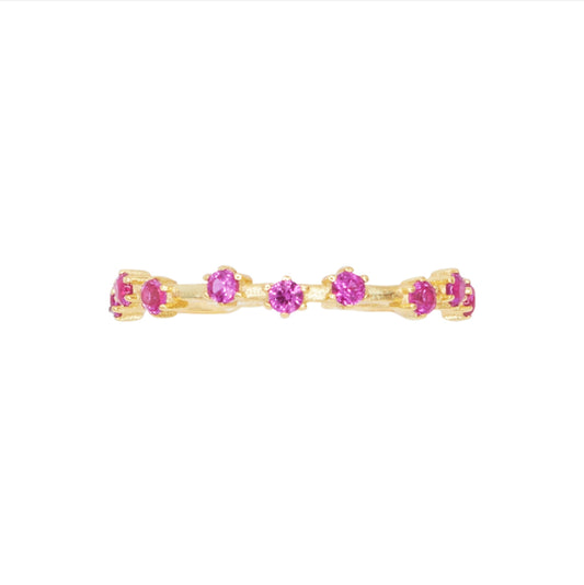 Nine Stone Ring