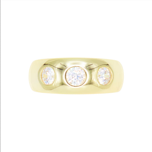 Three Stone Diamond Ring