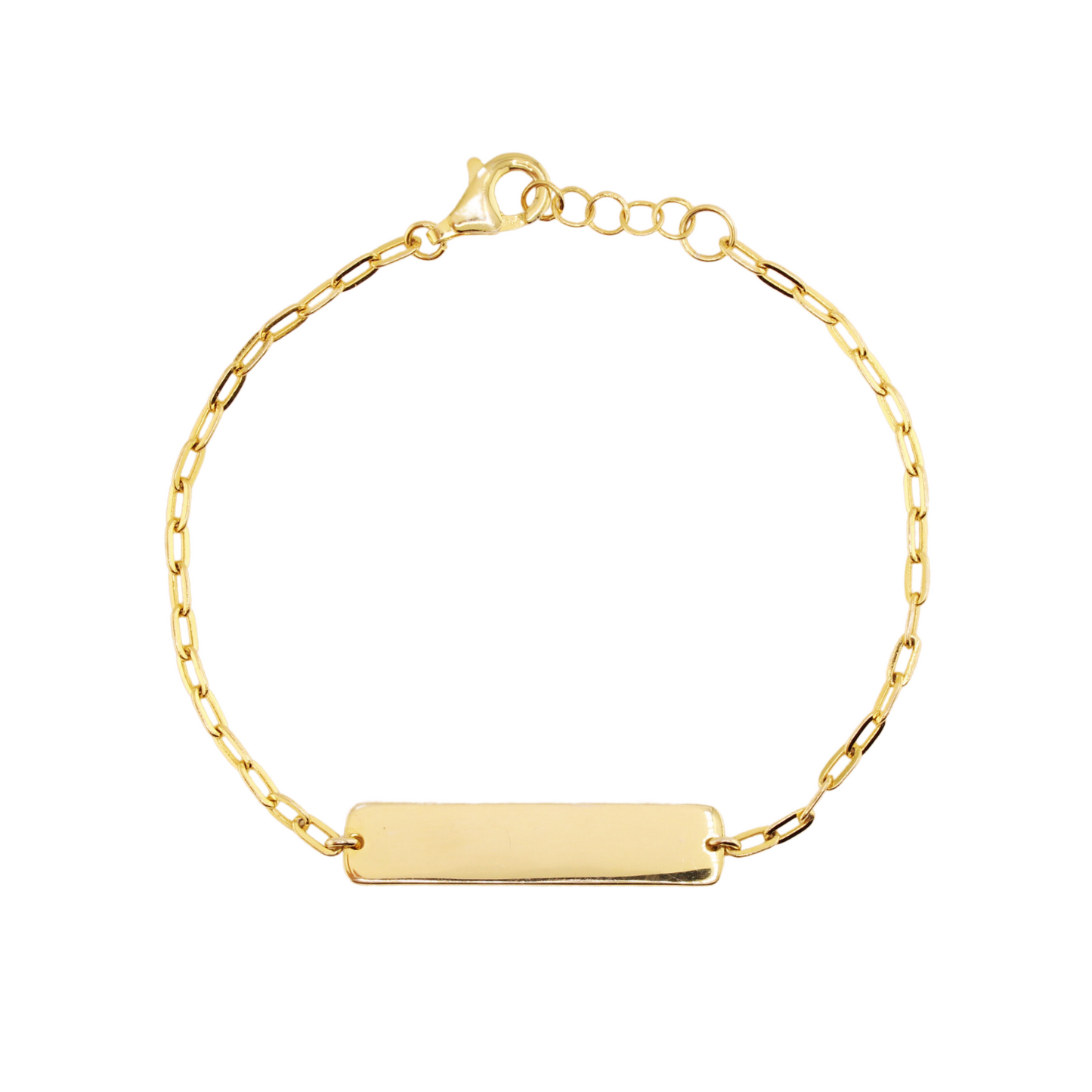 Bar Paper-Clip Bracelet