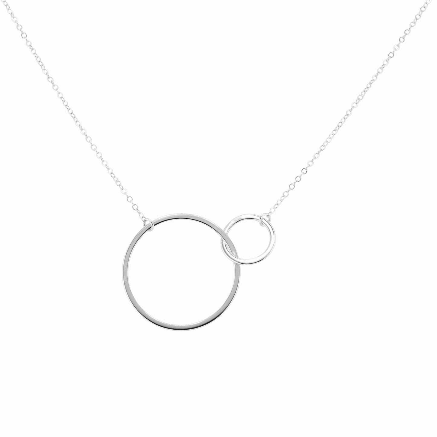 Double circle Necklace