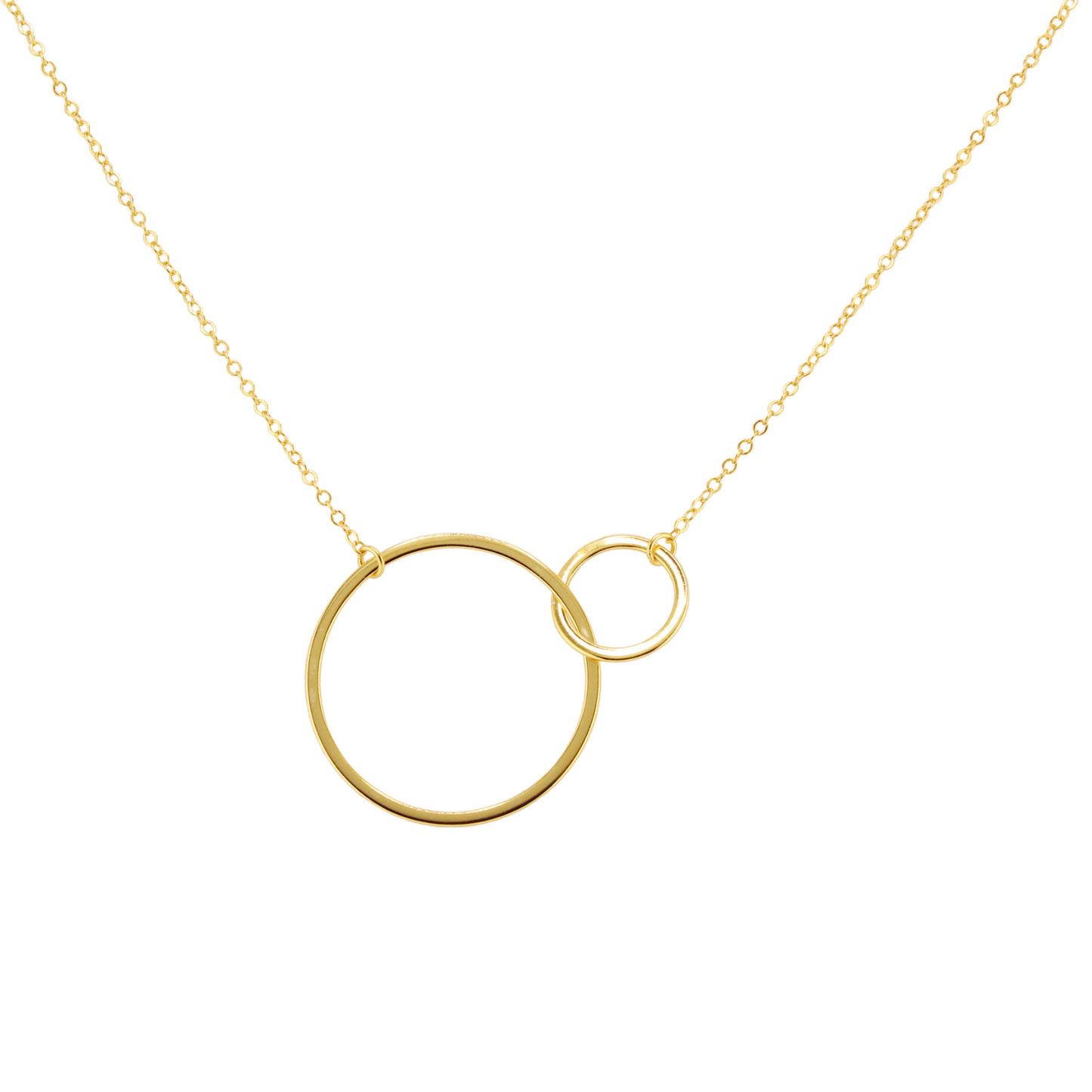 Double circle Necklace
