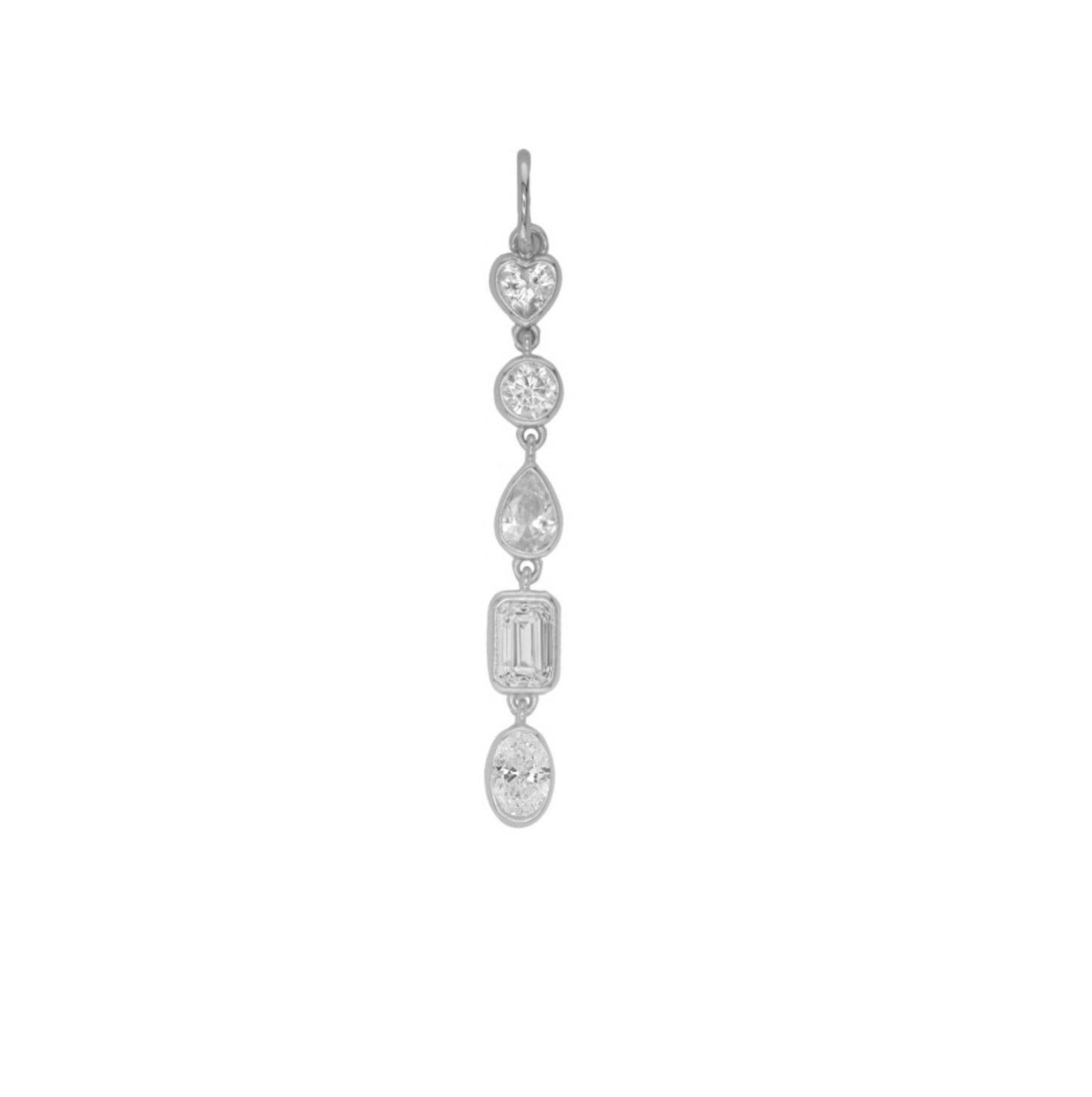 The Five Diamond Shape Pendent
