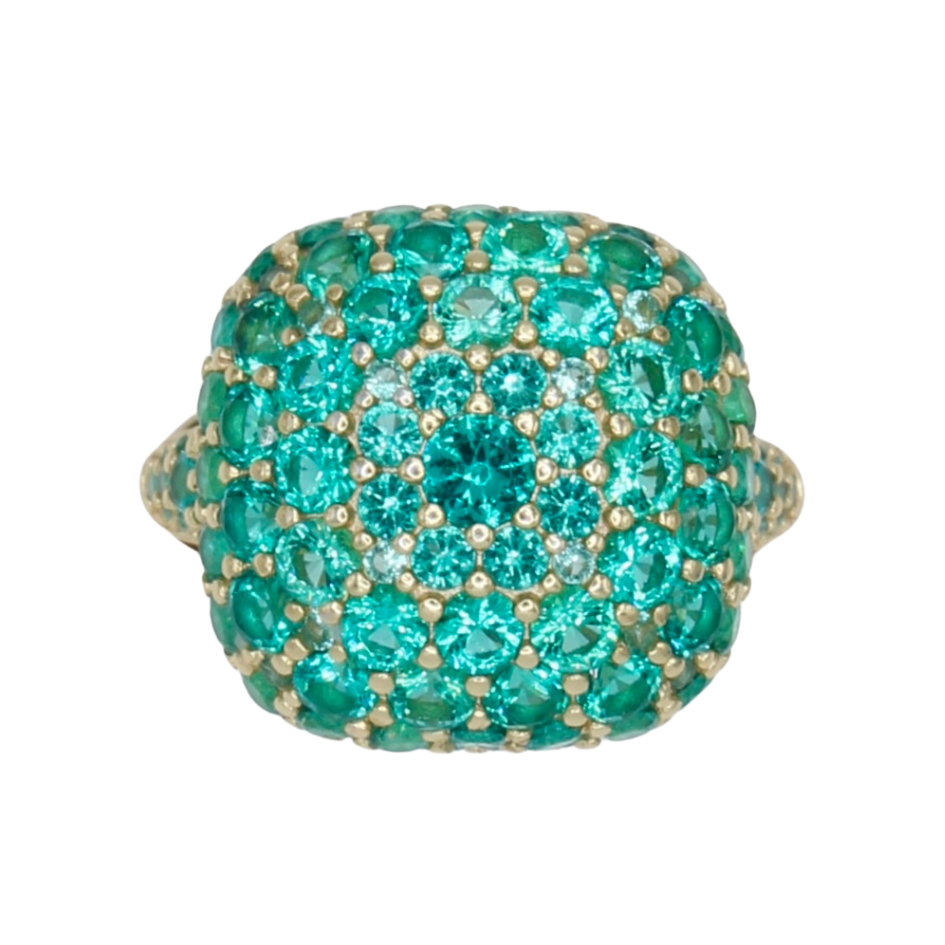 Dome Gemstone Cocktail Ring