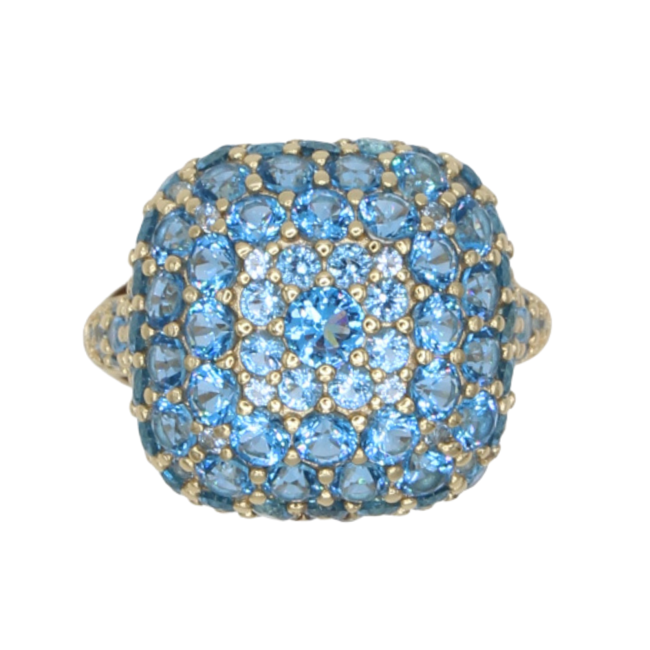 Dome Gemstone Cocktail Ring