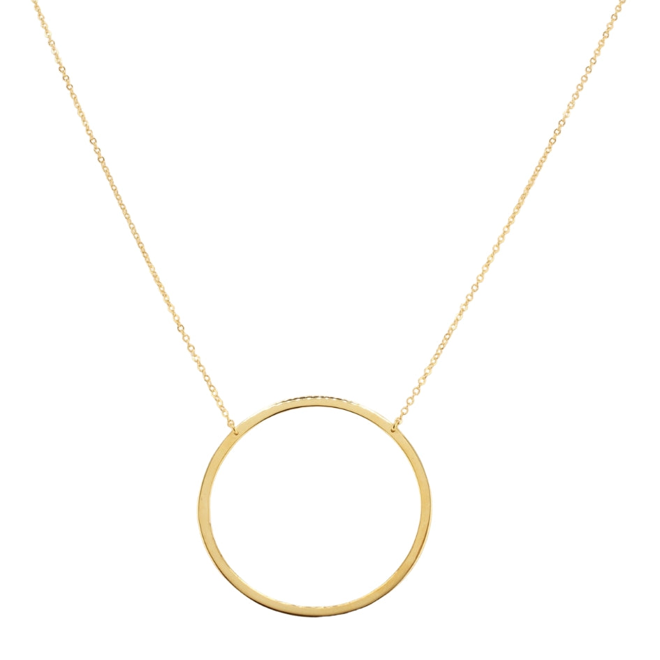 Large Circle Necklace