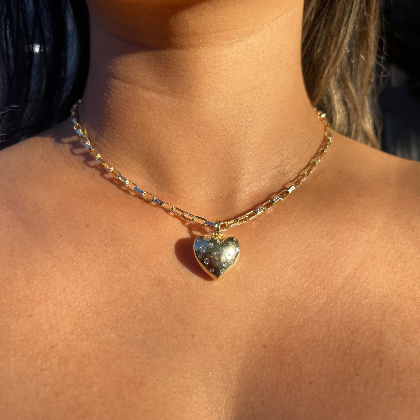 Stone Heart Pendant