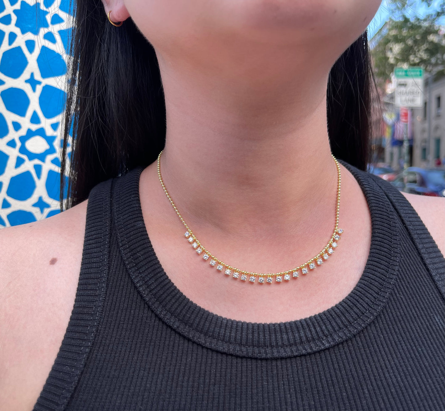 Multi Stone Necklace