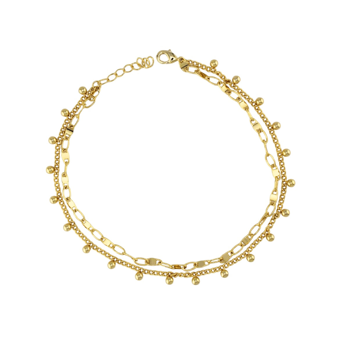 Double strand Anklet