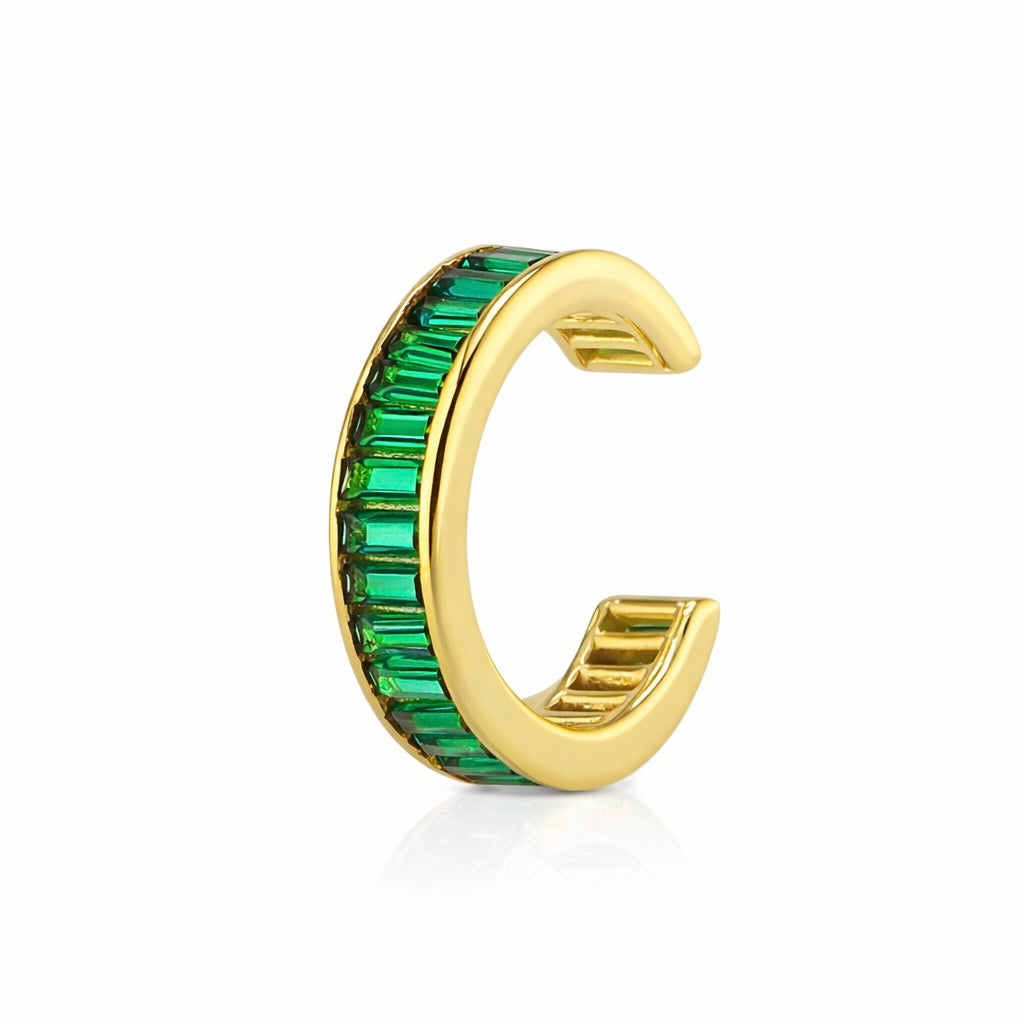 Emerald Ear Cuff