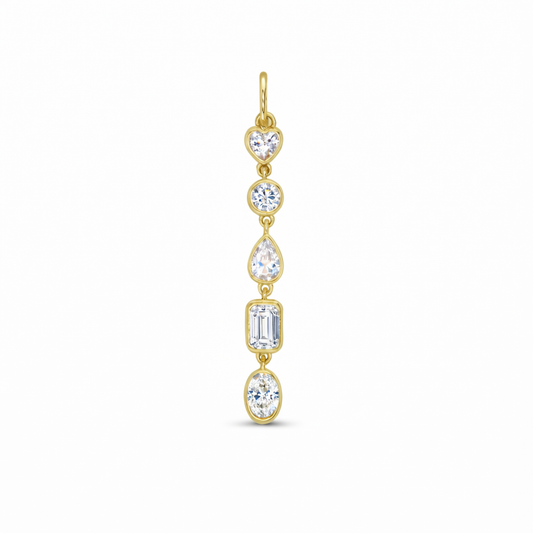 The Five Diamond Shape Pendant