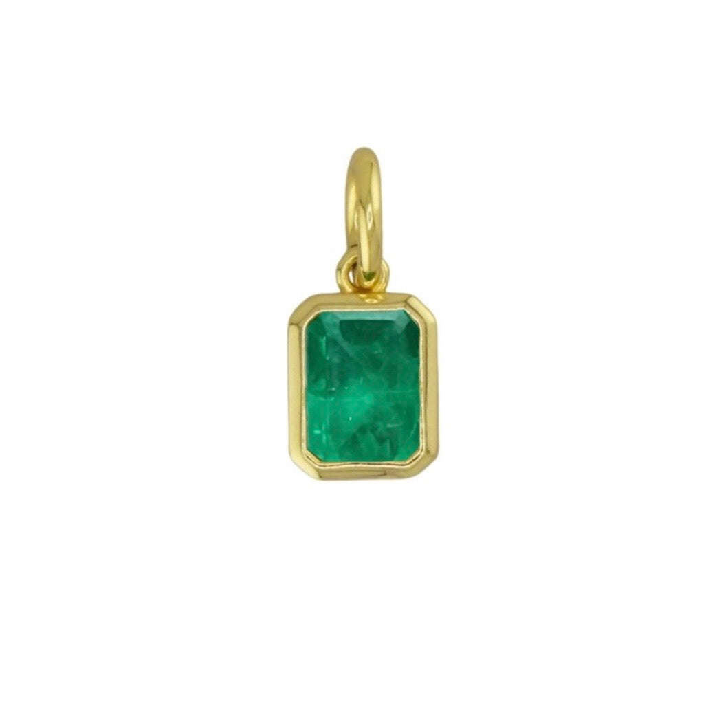 Emerald Cut Pendant