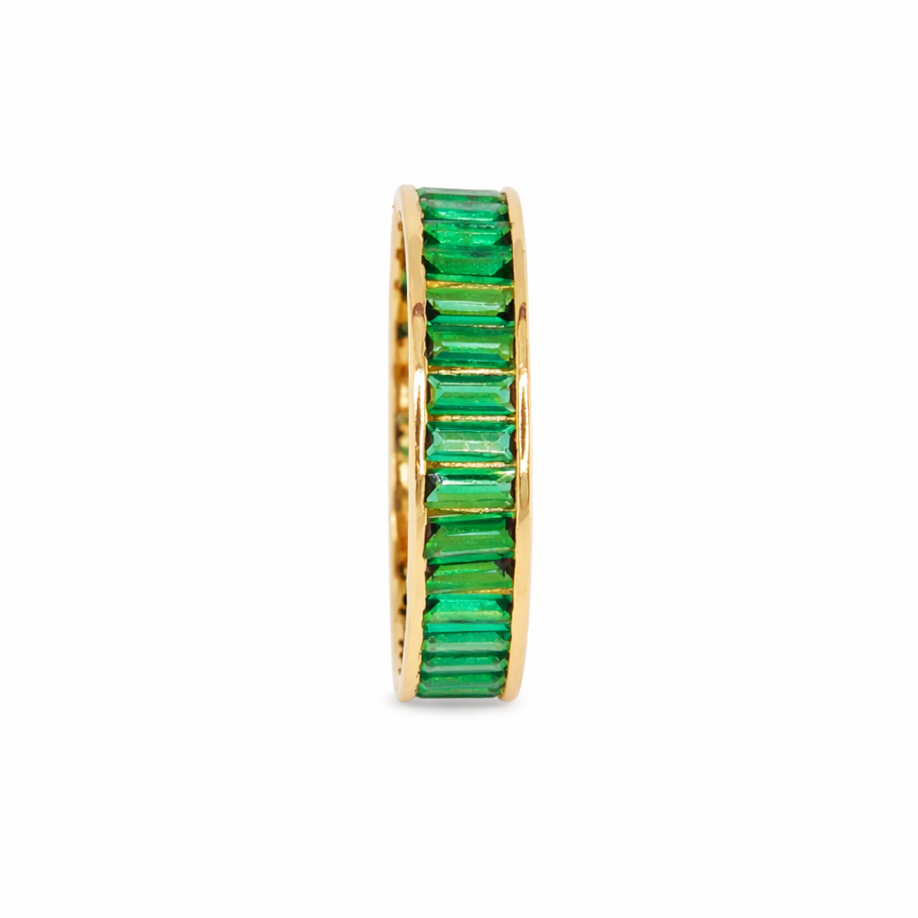 Emerald Ear Cuff