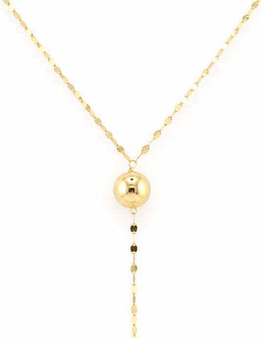 Ball Lariat Necklace
