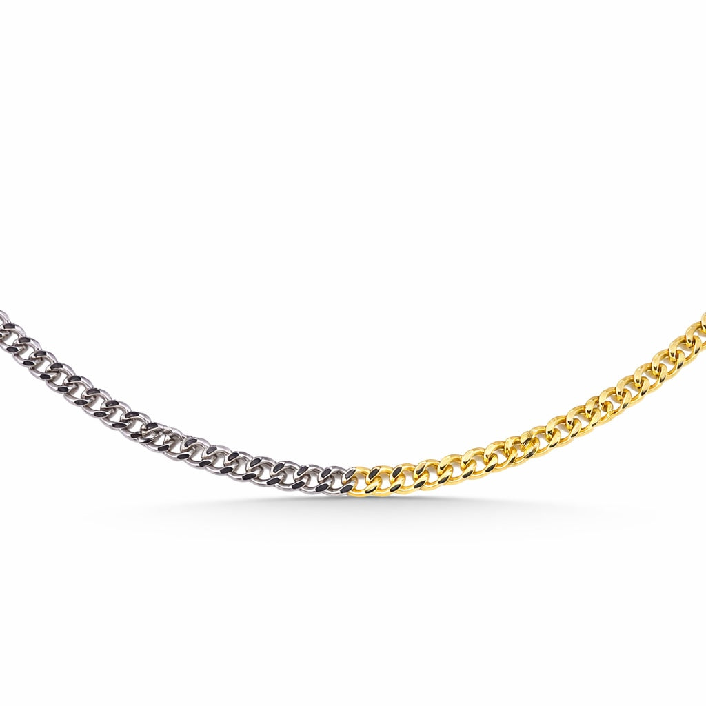 Two-Tone Miami Cuban Chain